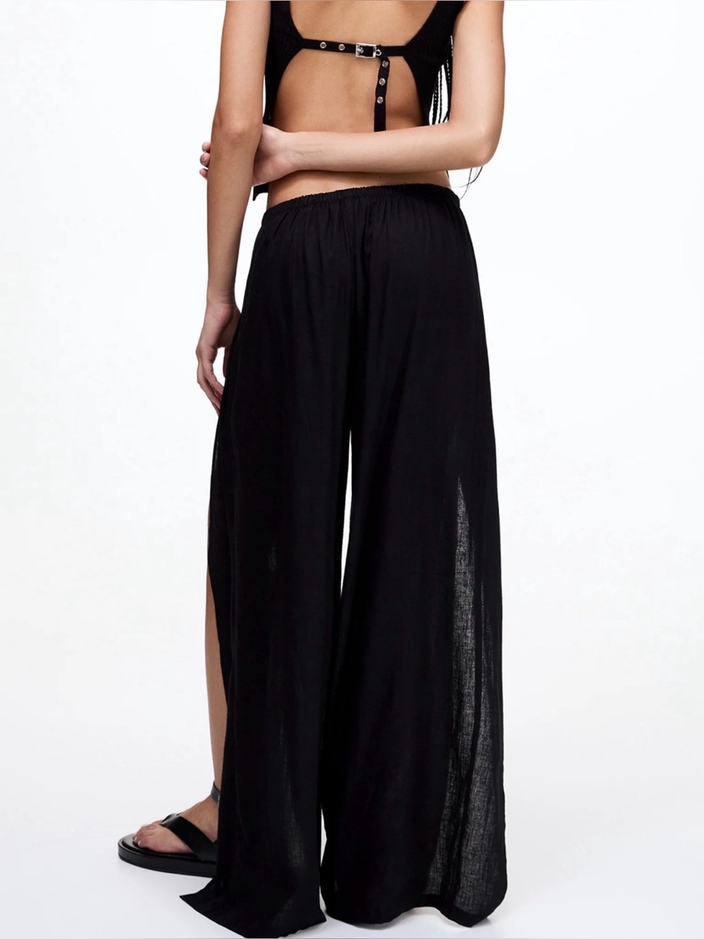 PULL&BEAR pants black Sz M